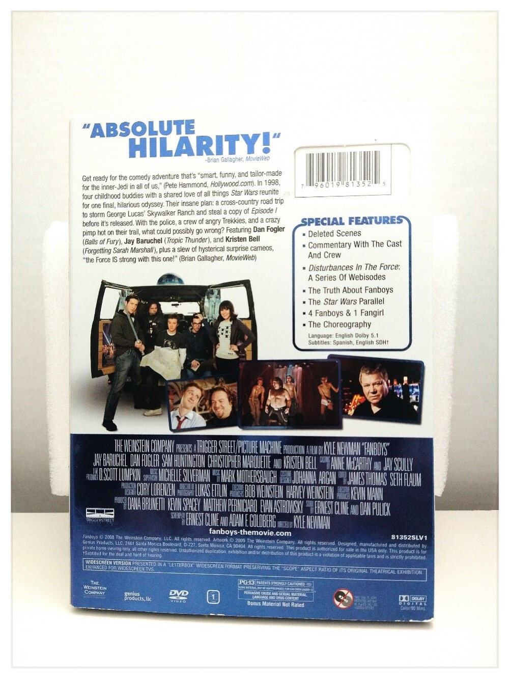'Superhero Movie' Extended Edition DVD - Picture 2 of 2